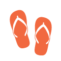 flip flops icon