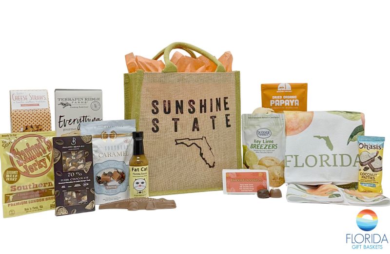 The large version of our "Sunshine State" gift tote - the perfect gift to represent Florida!