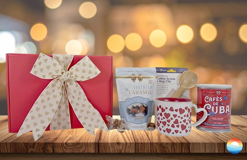 A Florida coffee gift with a touch of love for Valentine's Day