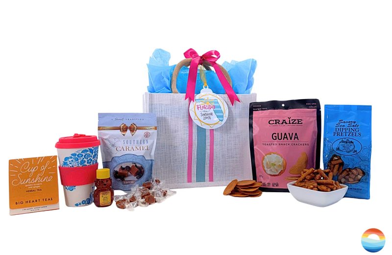 Whether they are staying for a long time or staying for a good time, our Florida Welcome gift offers the welcome they deserve!